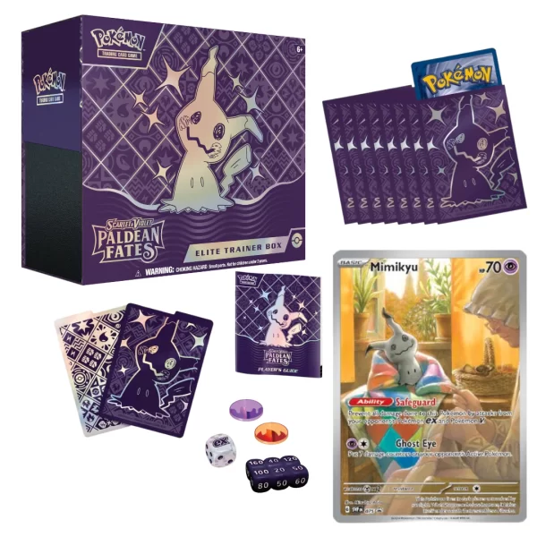 Pokemon TCG - Elite Trainer Box - Paldean Fates - Imagen 2