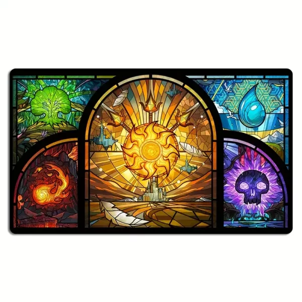 Playmat - Vitral Mana MTG
