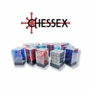 Chessex - 16mm d6 Dice Block (12pz)