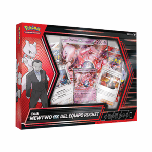 Pokemon TCG - Scarlet & Violet - Destined Rivals - Team Rocket MewTwo EX Box ESP