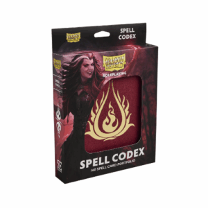 Dragon Shield Binder - Spell Codex Portfolio 160 - Blood Red