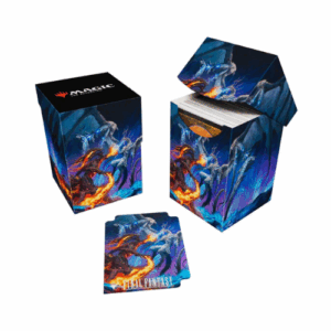 Ultra Pro – Deckbox: PRO 100+ MTG- Final Fantasy - Bahamut and Ifrit