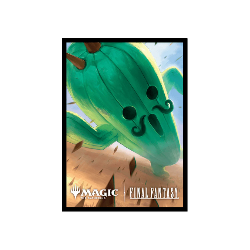 Protège-Cartes Ultra PRO Final Fantasy X Universes Beyond – 100 Pochettes Cactuar Pour Magic: The Gathering – Finition Mate, Technologie ChromaFusion