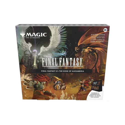 mtg final fantasy deck ideas Amazon.com: Magic: The Gathering - Final Fantasy IX Scene Box - The Siege  of Alexandria