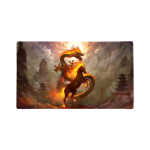 Dragon Shield - Playmat w/ Tube- 'Fire Horse 2026' Art, Limited Edition