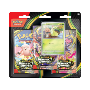 Pokemon TCG - Mega Evolution - Perfect Order - 3 Blister pack (PREVENTA)