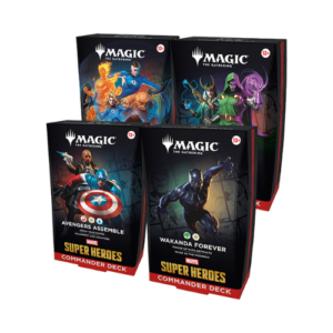 Magic the Gathering - Universes Beyond- Marvel Super Heroes Commander Deck Case (PREVENTA)