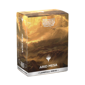 DragonShield - Standard DUAL- Matte 'MTG Landfall Series- Arid Mesa' Art (100 ct.)