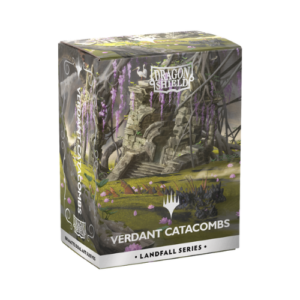 DragonShield - Standard DUAL- Matte 'MTG Landfall Series- Verdant Catacombs' Art (100 ct.)
