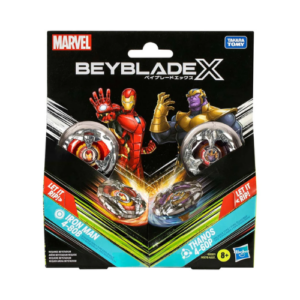 BeyBlade X - 2 Pack - Iron Man 4-80B vs Thanos 4-60B