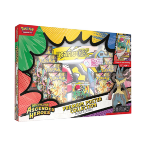 Pokemon TCG - Mega Evolution - Ascended Heroes Premium Poster Collection Mega Lucario