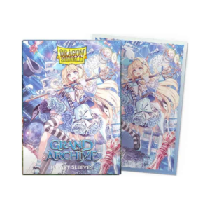 Dragon Shield - Standard DUAL- Matte 'Grand Archive Alice, Golden Queen' Art, Limited Edition (100 ct.)