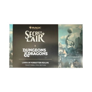 Magic the Gathering – Secret Lair – Dungeons and Dragons Lands of Forgotten Realms Traditional foil edition