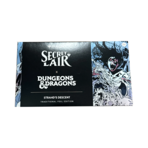 Magic the Gathering – Secret Lair – Dungeons and Dragons Strahd's Descent Traditional foil edition