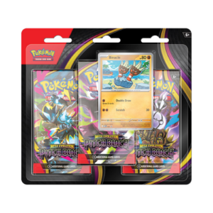 Pokemon TCG – MegaEvolution Pitch Black – 3 Boosters Blister Pack