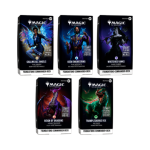 Magic the Gathering – Reality Fracture –  Foundations Starter Commander Deck Set (PREVENTA)