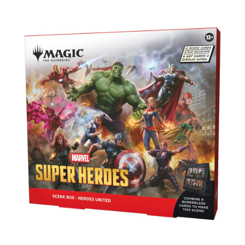 mtg marvel scene heroes