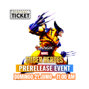 Magic the Gathering - Marvel Super Herores PreRelease Event (ADMISIÓN)