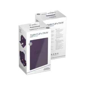 Ultimate Guard - Deck Case: Twin Flip'n'Tray 200+ Standard Size Monocolor Purple