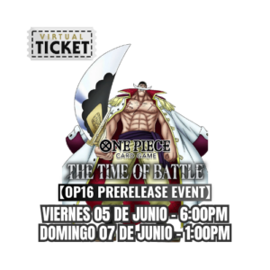 One Piece Card Game - OP16 Prerelease Event (ADMISIÓN)