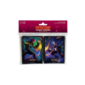 Riftbound LOLTCG - Card Sleeves - Vendetta - Vi vs Jinx  (2x 50ct) (PREVENTA EXPRESS)
