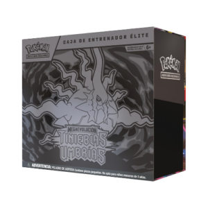 Pokemon TCG – Mega Evolution – Pitch Black – Elite Trainer Box (esp)