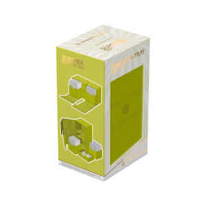Ultimate Guard - Deck Case: Twin Flip'n'Tray 200+ Standard Size Monocolor - Summer Edition - Lime