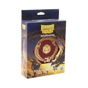 Dragon Shield - Dice Companion- Blood Red