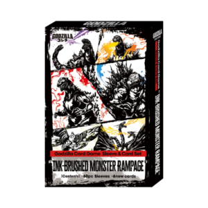 Godzilla Card Game - Ink-Brushed Monster Rampage Sleeve & Card Set