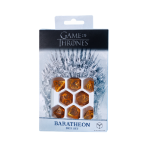 Q Workshop - Game of Thrones Baratheon Dice Set